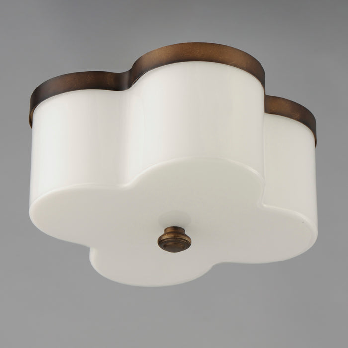 Maxim Clover 2-Light Flush Mount Model: 12240WTANB