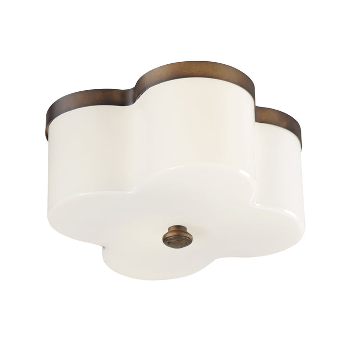 Maxim Clover 2-Light Flush Mount Model: 12240WTANB