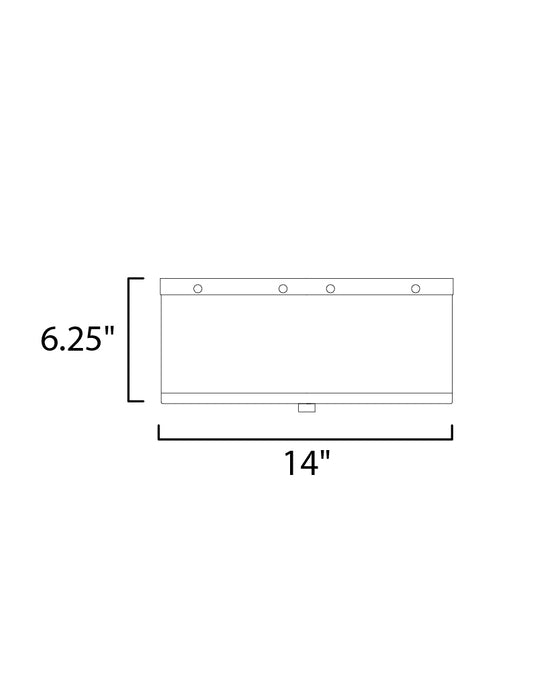 Maxim Clover 3-Light Flush Mount Model: 12243OFSBR