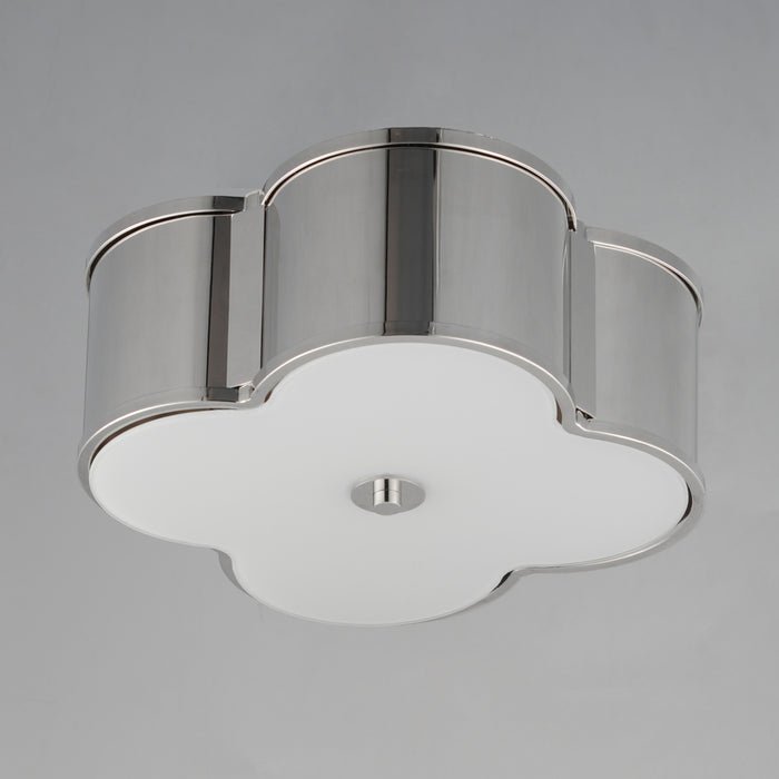 Maxim Clover 2-Light Flush Mount Model: 12247WTPN