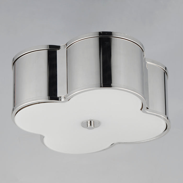 Maxim Clover 2-Light Flush Mount Model: 12247WTPN