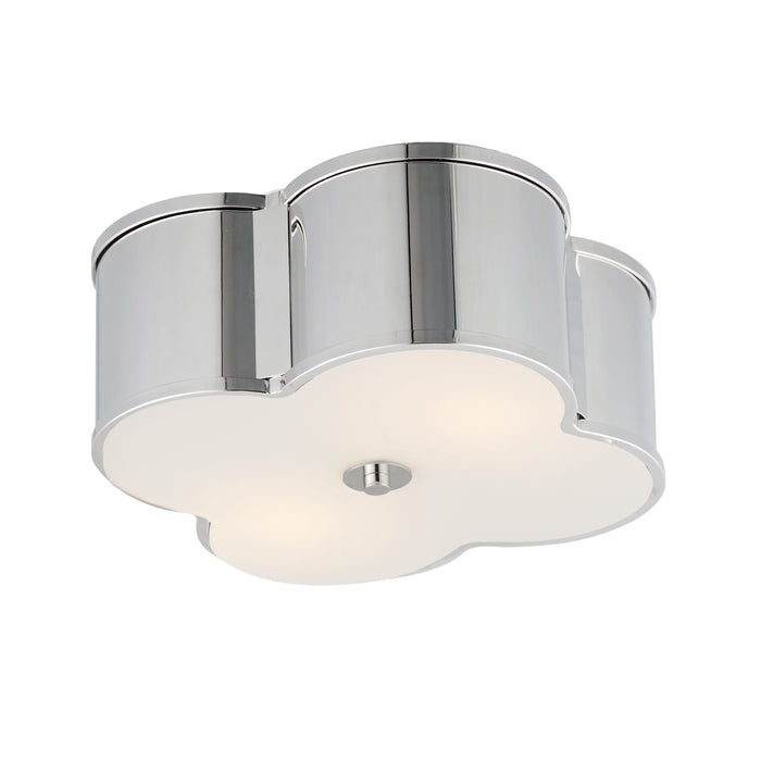 Maxim Clover 2-Light Flush Mount Model: 12247WTPN