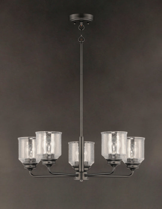 Maxim Acadia 5-Light Chandelier Model: 12266CDBK