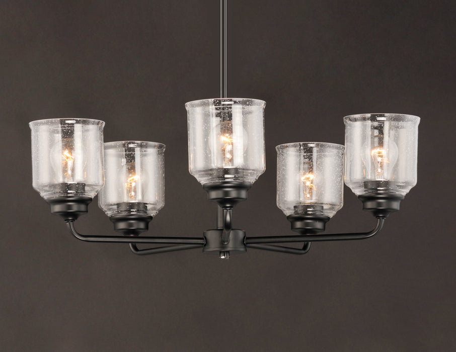 Maxim Acadia 5-Light Chandelier Model: 12266CDBK