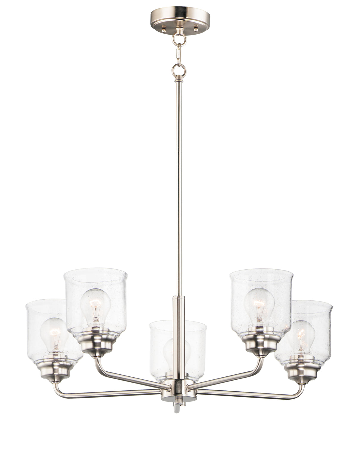 Maxim Acadia 5-Light Chandelier Model: 12266CDSN — Lighting For Less