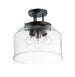 Maxim Acadia 3-Light Semi-Flush Mount Model: 12271CDBK