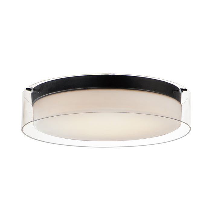 Maxim Duo 16 Round LED Flush Mount Model: 12284CLSWBK