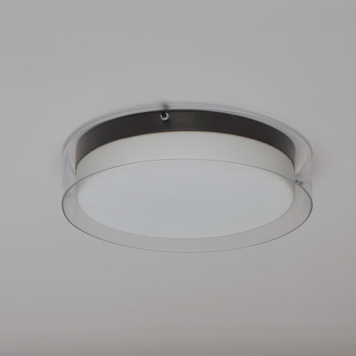 Maxim Duo 16 Round LED Flush Mount Model: 12284CLSWBK