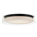 Maxim Duo 20 Round LED Flush Mount Model: 12286CLSWBK