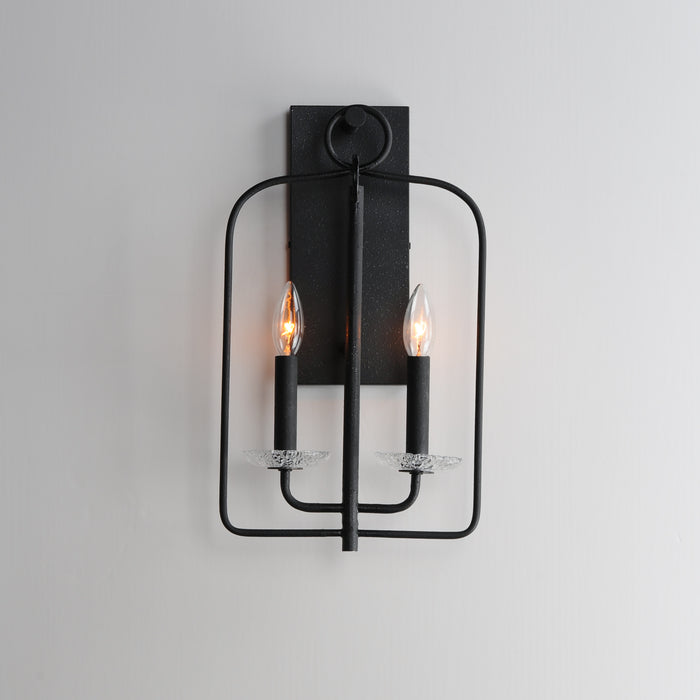 Maxim Madeira 2-Light Sconce Model: 12322TCAR