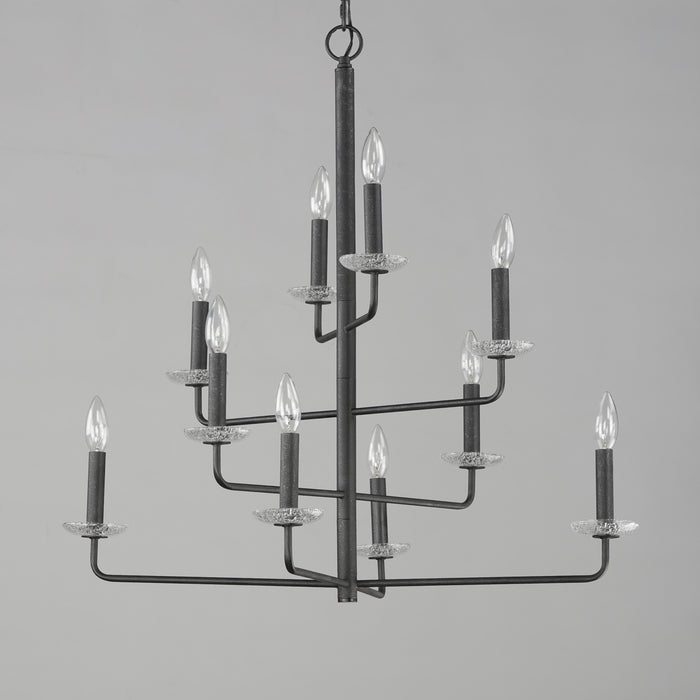 Maxim Madeira 10-Light Chandelier Model: 12329TCAR