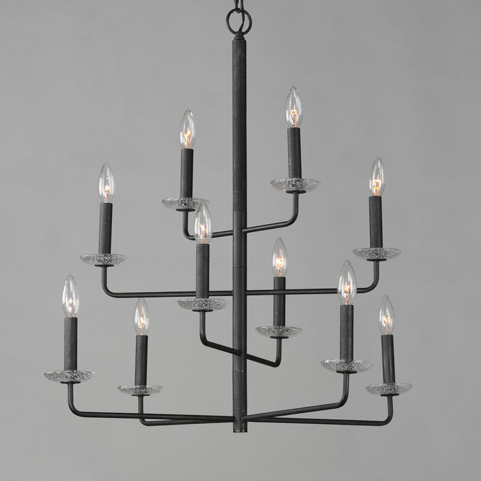 Maxim Madeira 10-Light Chandelier Model: 12329TCAR