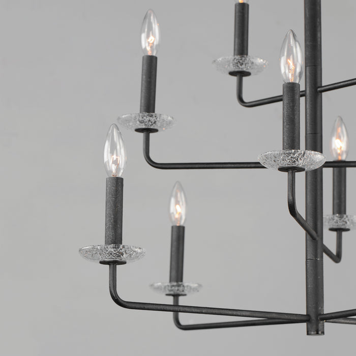 Maxim Madeira 10-Light Chandelier Model: 12329TCAR