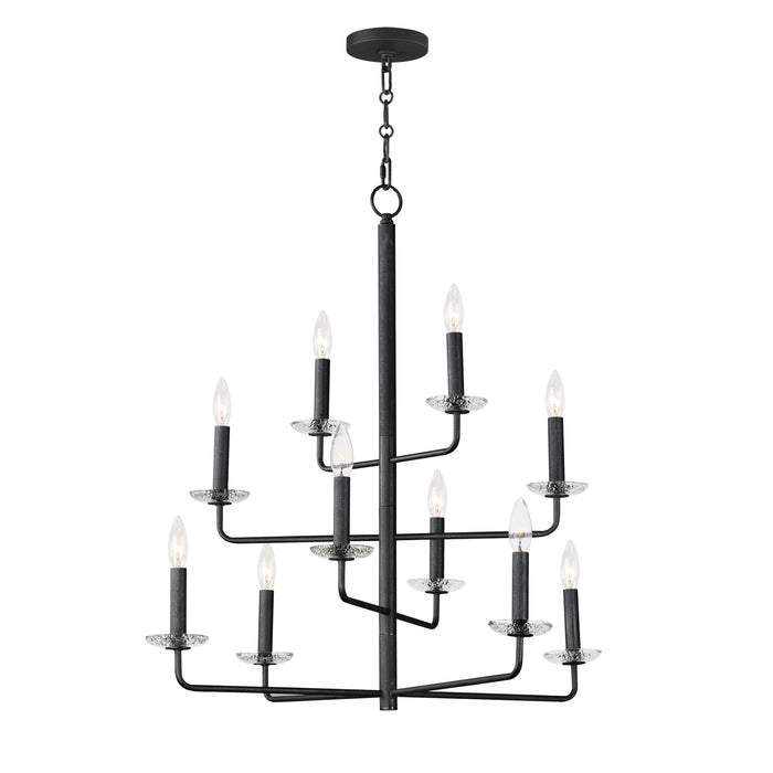 Maxim Madeira 10-Light Chandelier Model: 12329TCAR