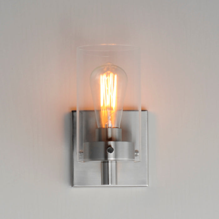 Maxim Pinn 1-Light Sconce Model: 12401CLSN