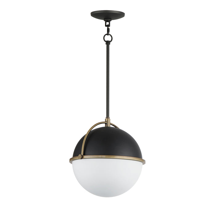 Maxim Duke 12 Single Pendant Model: 12412SWBKWBR