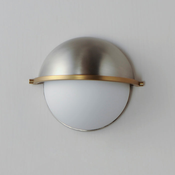 Maxim Duke Half Sconce Model: 12418SWSNSBR