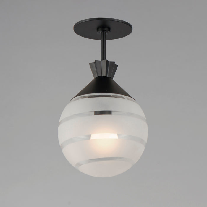 Maxim Copacabana Semi-Flush/Pendant Model: 12441CLFTBK