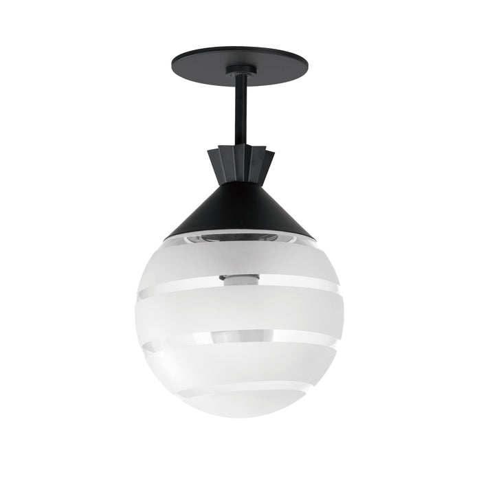 Maxim Copacabana Semi-Flush/Pendant Model: 12441CLFTBK