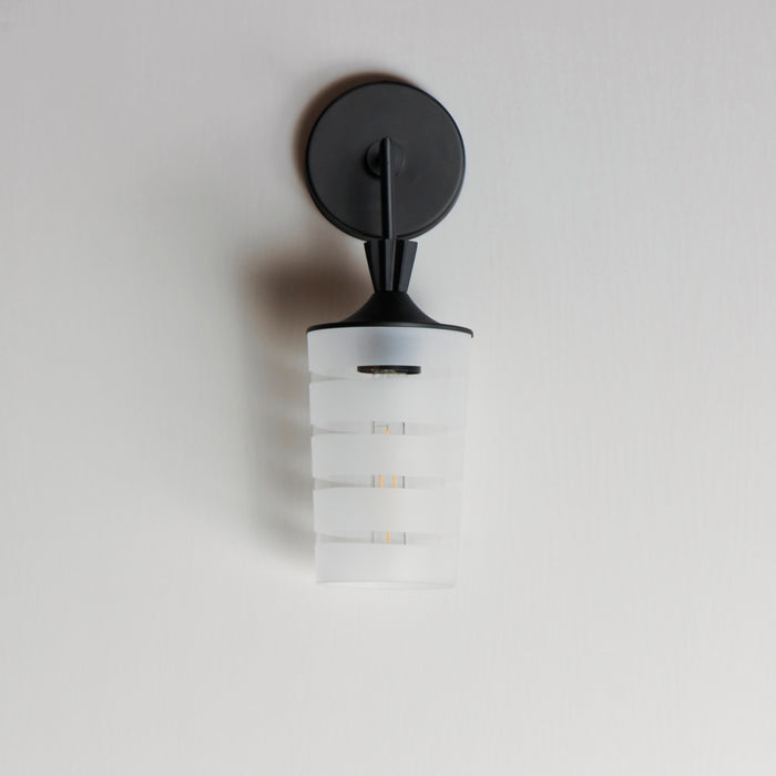 Maxim Copacabana Outdoor Wall Sconce Model: 12442CLFTBK