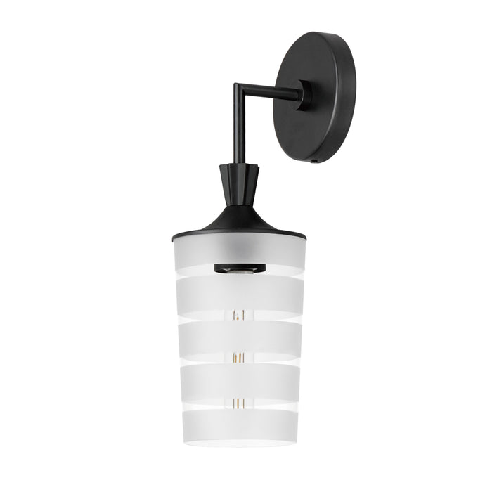 Maxim Copacabana Outdoor Wall Sconce Model: 12442CLFTBK