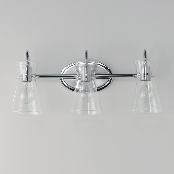 Maxim Ava 3-Light Bath Vanity Model: 12483CLPC