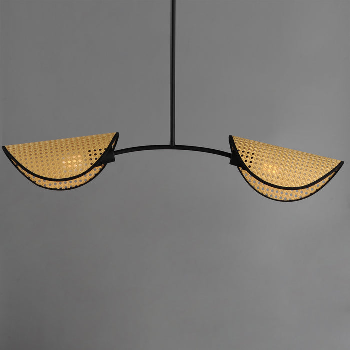 Maxim Bonnet 2-Light Chandelier Model: 12632NABK