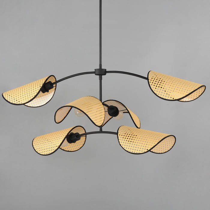 Maxim Bonnet 6-Light Chandelier Model: 12636NABK