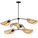 Maxim Bonnet 6-Light Chandelier Model: 12636NABK