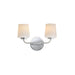 Maxim Durham 2-Light Sconce Model: 12692WTPC