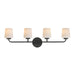 Maxim Durham 4-Light Bath Vanity Model: 12694WTBK