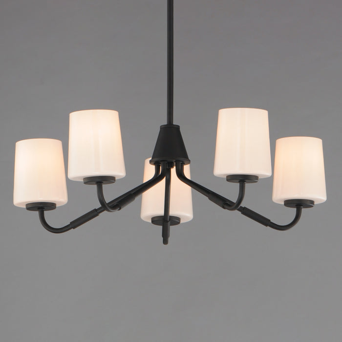 Maxim Durham 5-Light Chandelier Model: 12696WTBK