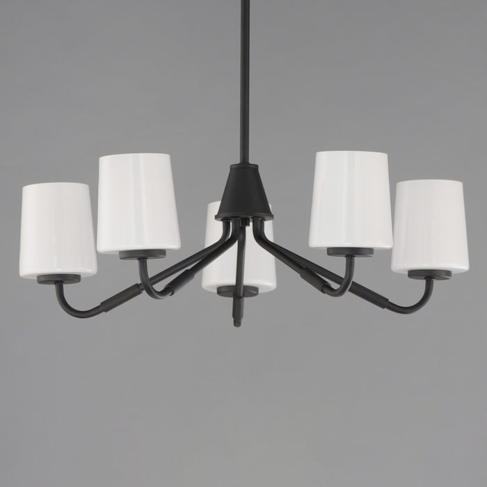 Maxim Durham 5-Light Chandelier Model: 12696WTBK