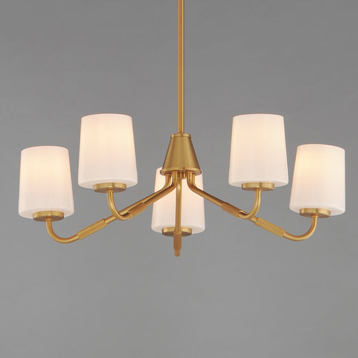 Maxim Durham 5-Light Chandelier Model: 12696WTNAB