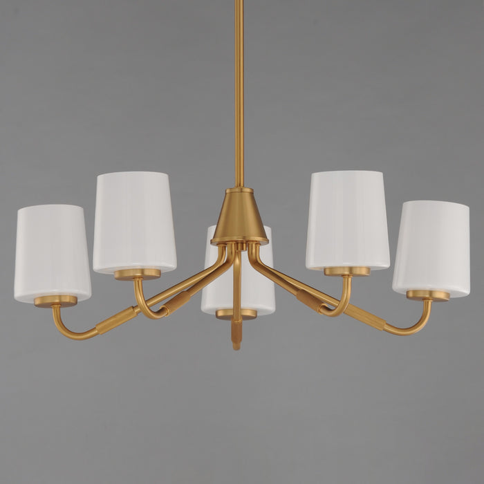 Maxim Durham 5-Light Chandelier Model: 12696WTNAB