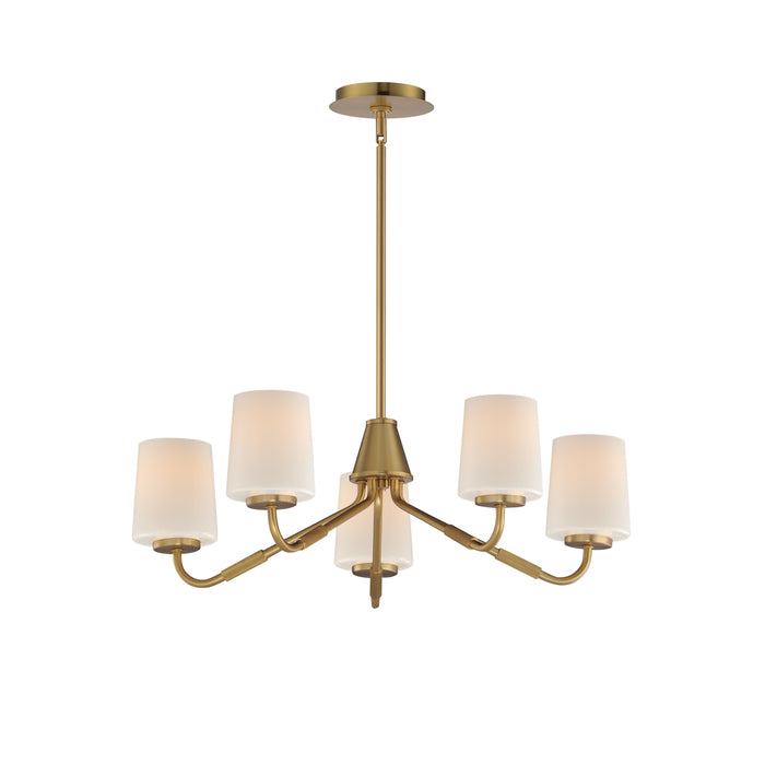 Maxim Durham 5-Light Chandelier Model: 12696WTNAB