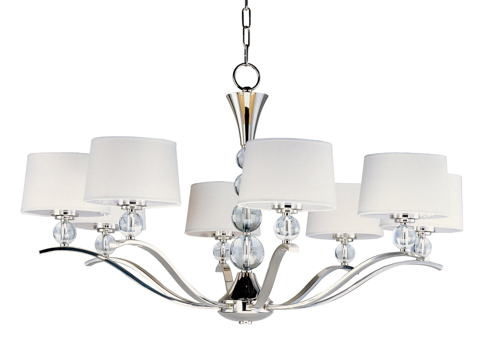 Maxim Rondo 8-Light Chandelier Model: 12758WTPN