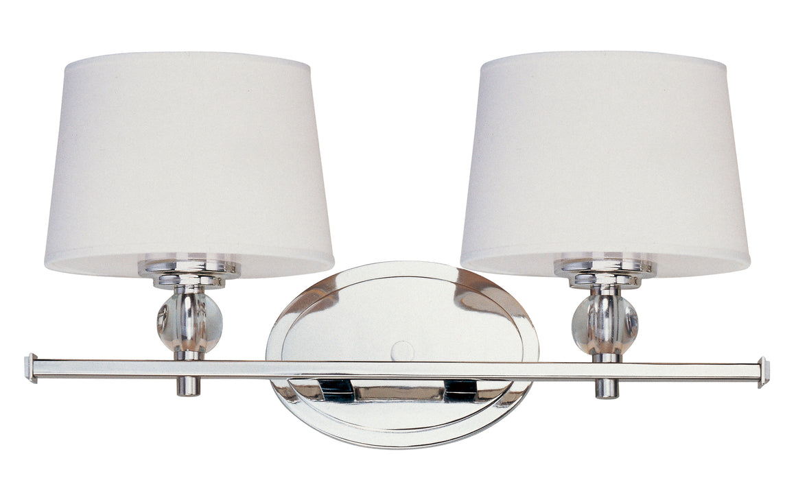 Maxim Rondo 2-Light Bath Vanity Model: 12762WTPN