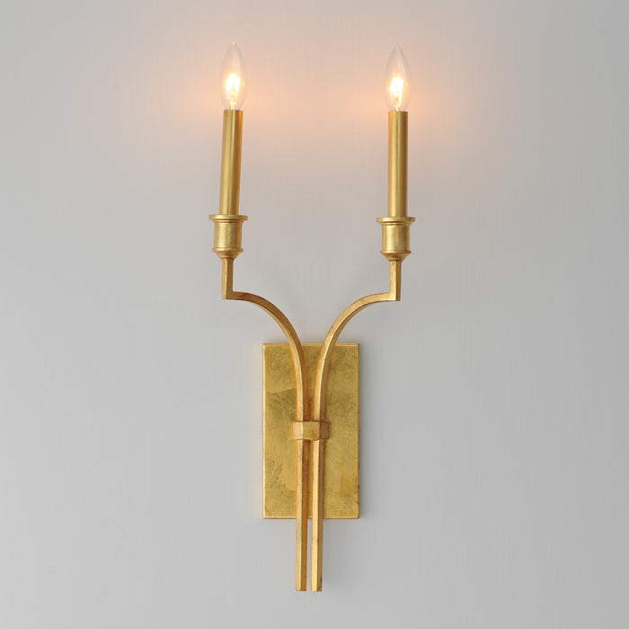 Maxim Normandy 2-Light Sconce Model: 12782GL