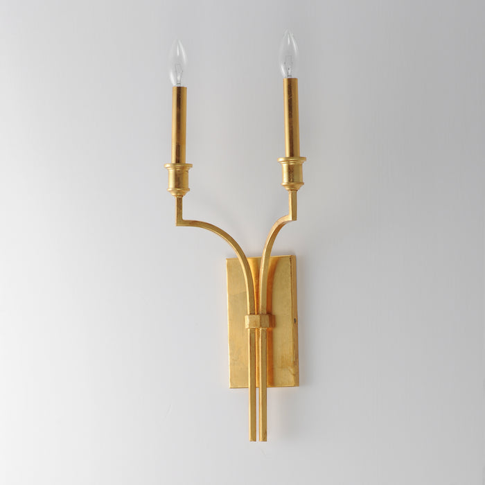 Maxim Normandy 2-Light Sconce Model: 12782GL