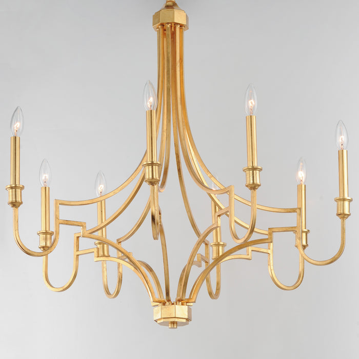 Maxim Normandy 8-Light Chandelier Model: 12788GL