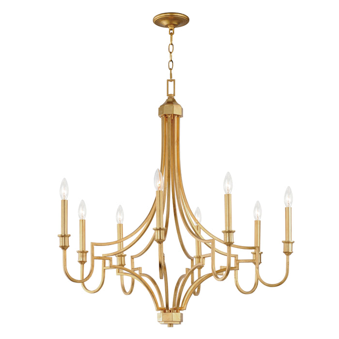 Maxim Normandy 8-Light Chandelier Model: 12788GL