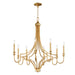 Maxim Normandy 8-Light Chandelier Model: 12788GL