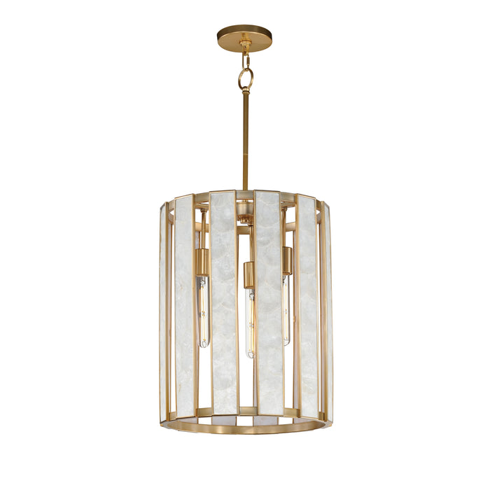 Maxim Miramar 3-Light Foyer Pendant Model: 12802CZNAB