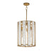 Maxim Miramar 3-Light Foyer Pendant Model: 12802CZNAB