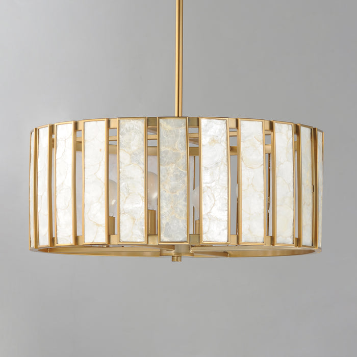 Maxim Miramar 4-Light Pendant Model: 12804CZNAB