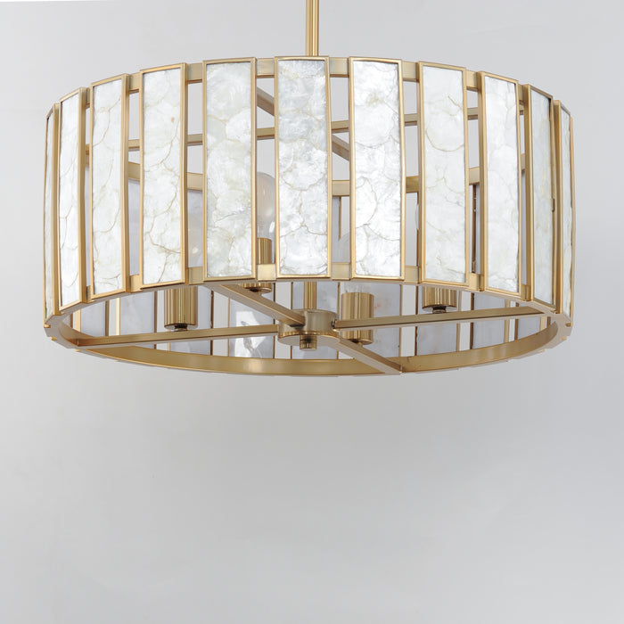 Maxim Miramar 4-Light Pendant Model: 12804CZNAB