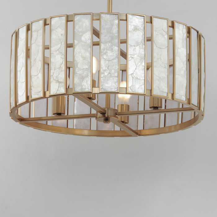 Maxim Miramar 4-Light Pendant Model: 12804CZNAB