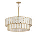 Maxim Miramar 6-Light Chandlelier Model: 12806CZNAB