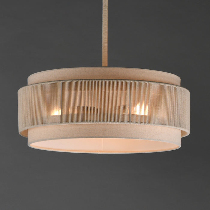 Maxim Seacliff 20 3-Light Pendant Model: 12813OFNAB